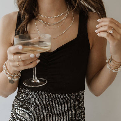 Luxe Disc Chain Necklace