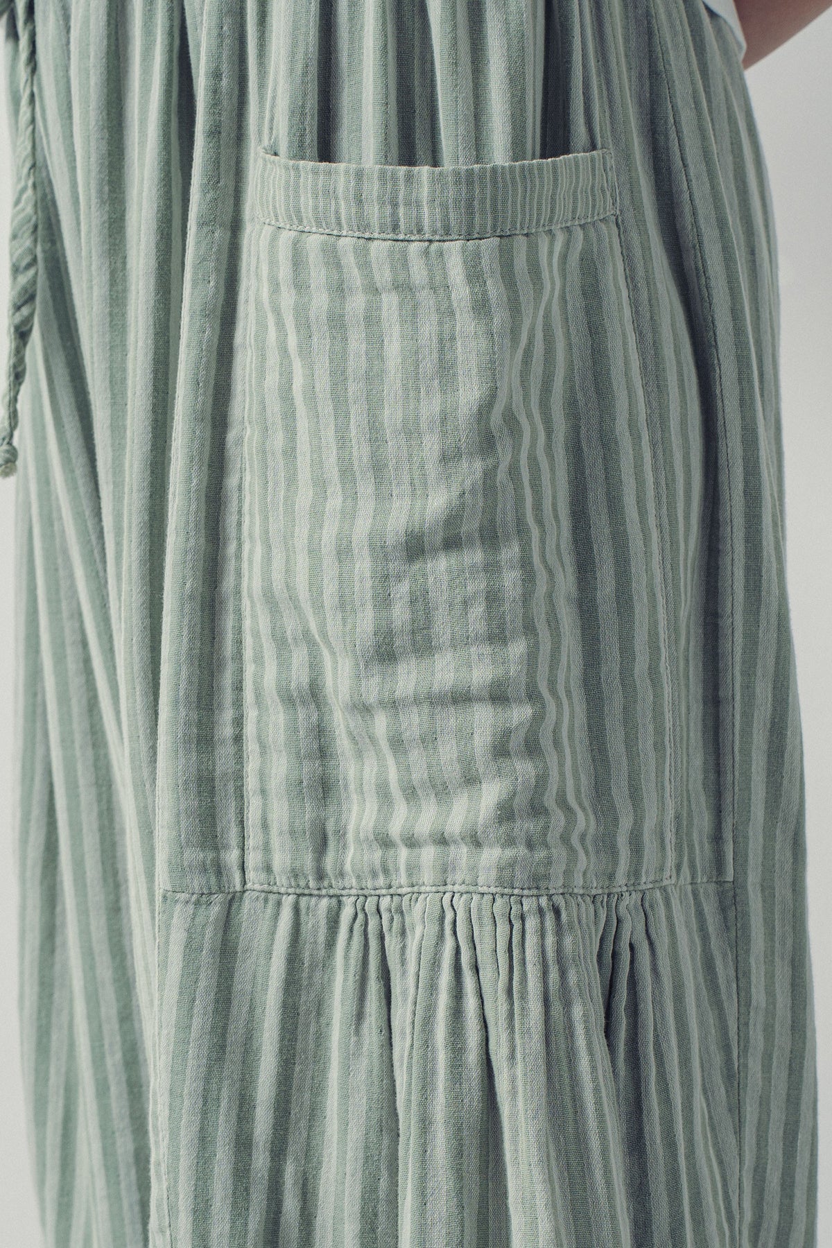 Jude Cotton Pants - Sage RESTOCKING SOON