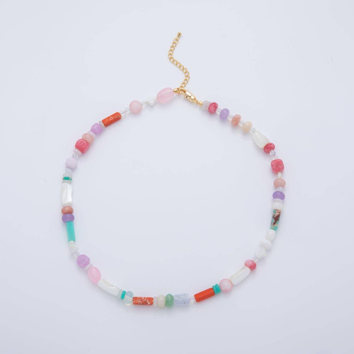 Kona Rondelle Bead Necklace