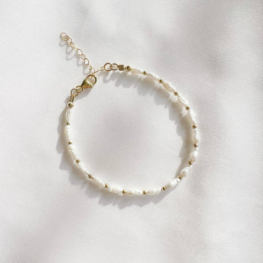 Stone Harbor Freshwater Pearl Beaded Bracelet