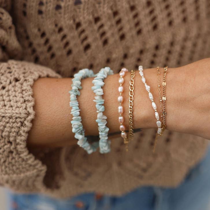 Stone Harbor Freshwater Pearl Beaded Bracelet