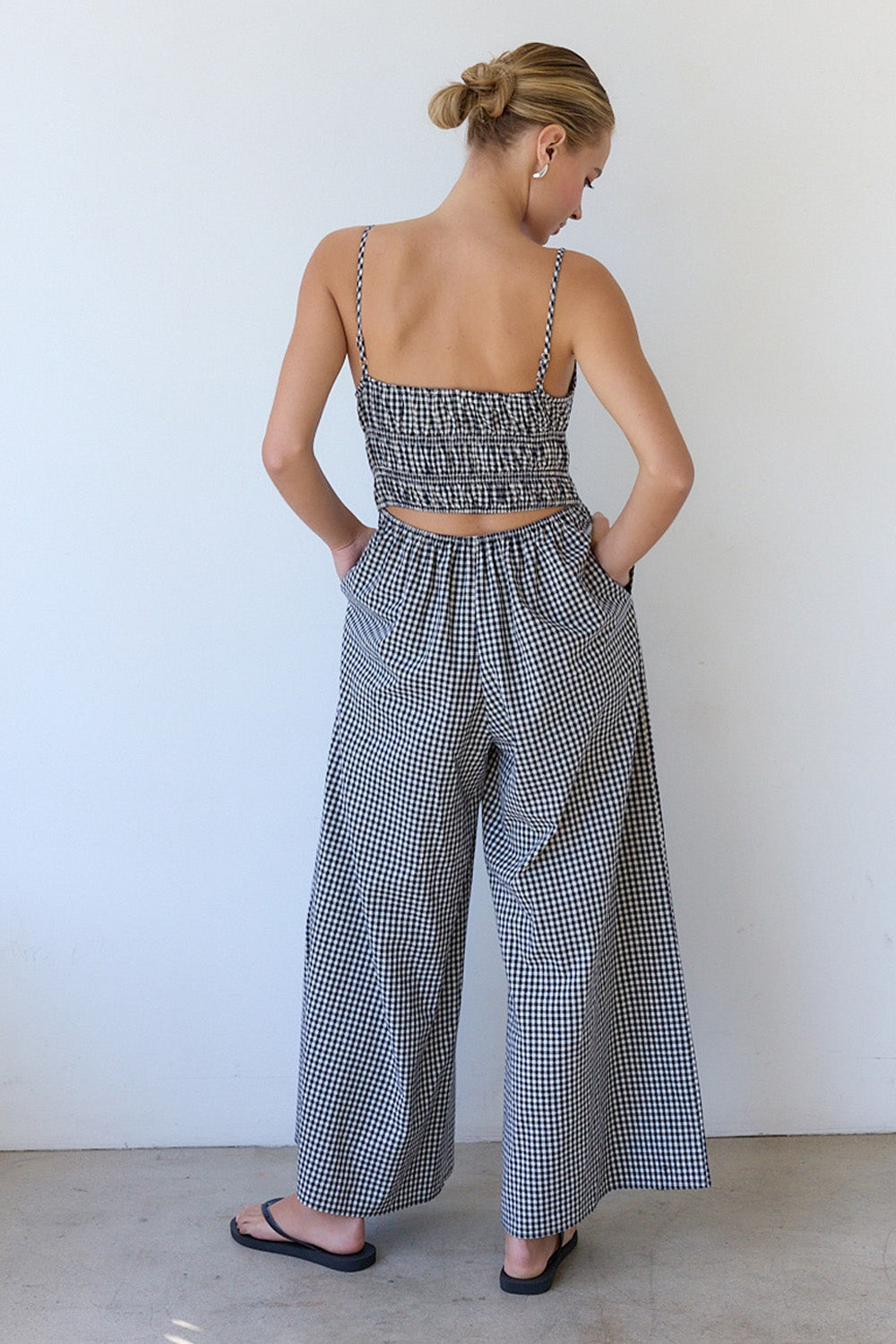 Gingham Jumpsuit