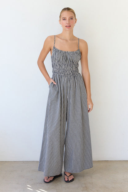 Gingham Jumpsuit